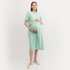 세컨스킨 맘스킨 에코코지 캡내장 수유 드레스 세트