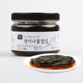 한식 간장 명이나물 장아찌 350g 명이 장아찌 산마늘 장아찌 명이나물무침 집 밥반찬 여름 밑반찬