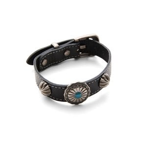 Concho Wrist Belt Black