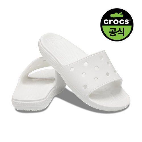 공용_CLASSIC CROCS SLIDE WT (23SUSL206121)