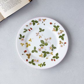 [WEDGWOOD] 웨지우드 와일드 스트로베리 20cm 접시 핑크