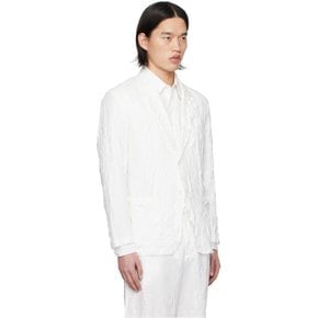 화이트 핀스 블레이저 A24SJ01FW WHITE