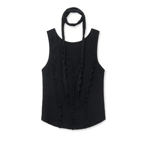 scarf sleeveless (black)