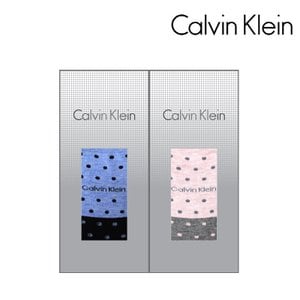Calvin Klein CK12230S2 숙녀 칼라배색도트 2족세트