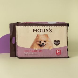 MOLLY'S 몰리스 냄새잡는 패드 M 80매