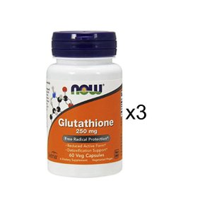 나우푸드 엘 글루타티온 Glutathione 60정x3병 0096