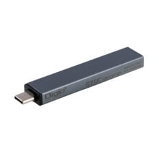 Digio2 USB 허브 USB3.2Gen1+2.0 Type-C 3포트 변환 허브 그레이 Z1569