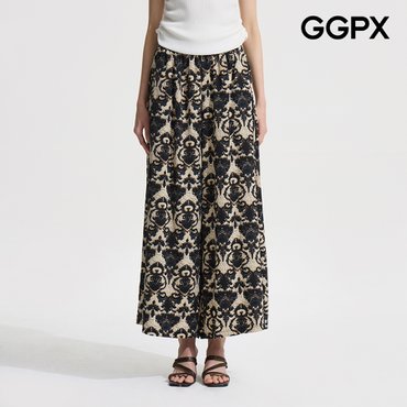 GGPX 백 밴딩 자가드 팬츠 (GP7PT026F)