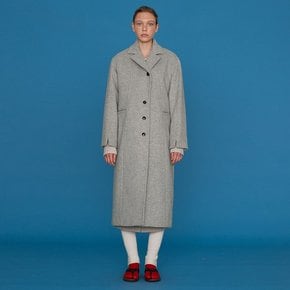 Erika 4-Button Long Coat_L/GREY