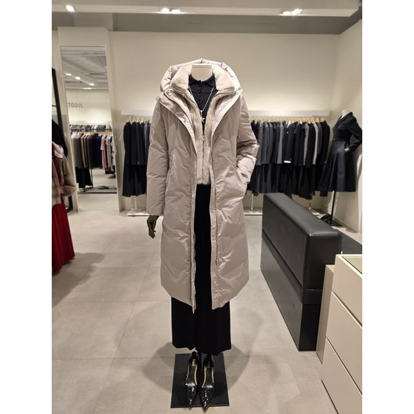 [파주점] 밍크 집업 구스 롱 패딩 JRCA2PD593