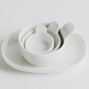 네스트 볼 80x65mm (화이트)