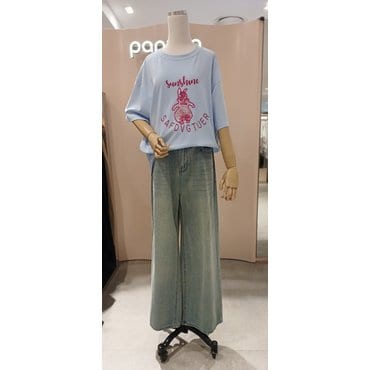 파프리카 루미앤플로핑크 레빗 반팔 티셔츠SK2TS413J