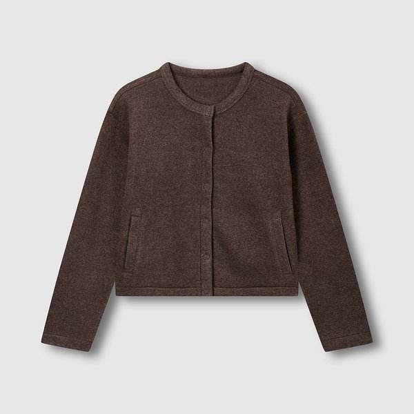 여 코지 플리스 라운지 가디건 J205401026071