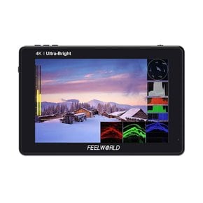 [국내인증 정품] [Feelworld] LUT7 필월드 카메라 4K 프리뷰 모니터 7인치 3D LUT 터치스크린 HDMI 2200NIT