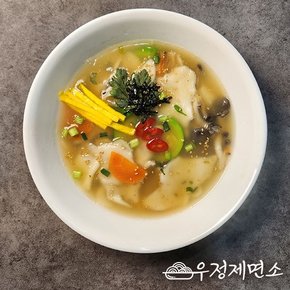 [우정제면소] 맑은해물맛 수제비 12인분세트 (생수제비2kg+스프12봉)