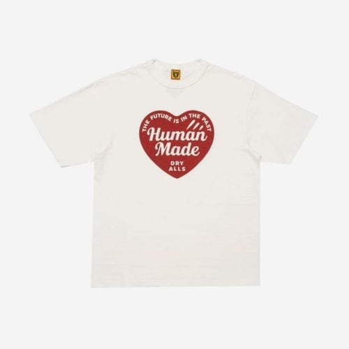 휴먼 메이드 그래픽 티셔츠 6 화이트 Human Made Graphic T-Shirt 6 White 270300