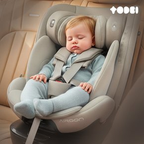 에어룬 아이사이즈 360 회전형 유아 카시트 (ISOFIX) 베이지
