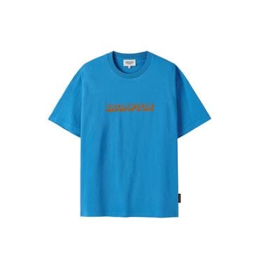 브롬톤 [브롬톤런던][P252UTS450]브롬톤 로고 반팔 티셔츠 BROMPTON LOGO SHORT SLEEVE - BLUE