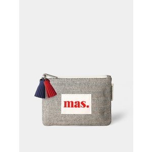 마스마룰즈 Basic pouch _ 헤링본 블랙