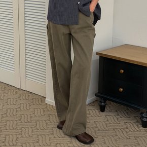CARGO DYEING DENIM PANTS [TIFA04DP01]_Khaki