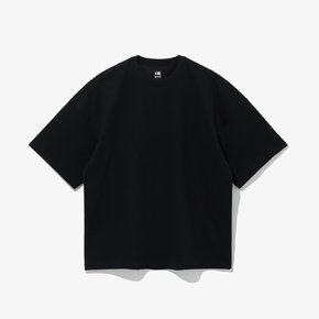 [스타필드하남] 에센셜 임브로이더리 오버핏 티셔츠 블랙