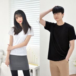 교복몰  2장 패키지  베이직 코튼 반팔 티셔츠 교복_P351843830