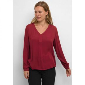 4339243 Kaffe AMBER - Blouse sun-dried tomato