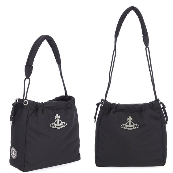 [부산점] ORB로고 4302002RU W001Y N401 비비안웨스트우드 HILARY 힐러리 버킷백 토트백 숄더백