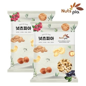 넛츠피아 구운 캐슈넛 500g x 2봉(총 1kg)