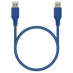 USB3.0 AA 데이터 케이블 청색 50cm 1672U3-AA BL