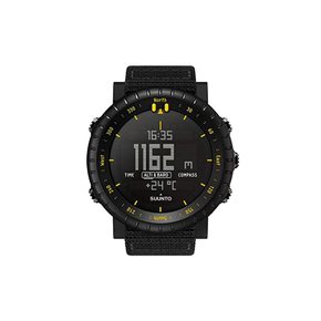 순트 SUUNTO 코어 CORE 아웃도어 워치 BLACK YELLOW TX 트레일