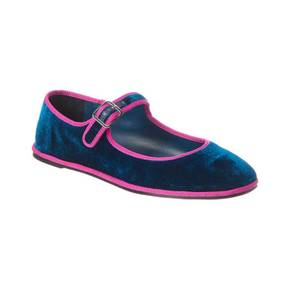 5041063 SCHUTZ Clarissa Velvet Flat