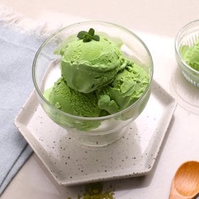 라벨리 프리미엄 아이스크림 녹차맛 4L 벌크/원유40%