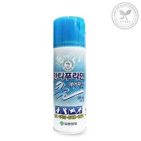 안티푸라민 쿨 에어파스 220ml 운동전후