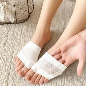 /블카마켓 미니멀 여성 메쉬 타비 쪼리 양말 페이크 뮬 삭스