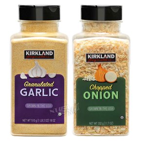 마늘가루 건 다진양파 KIRKLAND GRANULATED CALIFORNIA GARLIC+CHOPPED ONION