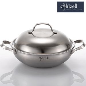  [Shizell] 쉬젤 통3중(3-PLY) 파티웍 냄비 24cm