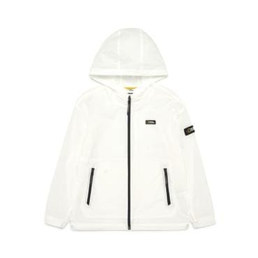 내셔널지오그래픽키즈 K242UJK030 페이퍼 바람막이자켓 WHITE