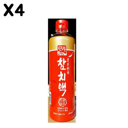 기타일식요리 FK 소스 참치액 한라 900ml X4