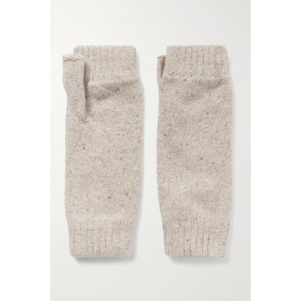 존스톤스 오브 엘긴 베이지 캐시미어 리스 워머 46376663162952942