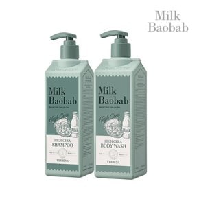 하이세라 샴푸 500ml+바디워시 500ml