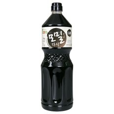  바로소스 모밀다시 2.3kg 1병 메밀 소바 육수 국물 소스 업소용 대용