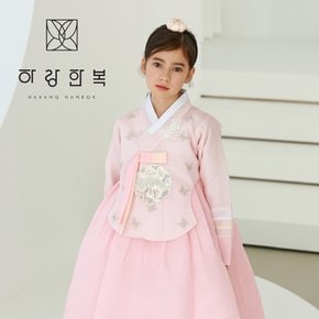다나랑+복주머니 유아 아동 여아 한복