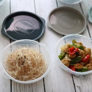 보노하우스 보노쿡 밀폐용기 450ml x 4P 집밥소분 냉동밥 전자레인지그릇