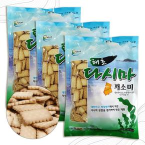 [굿소일] 국산 다시마 건빵 깨소미 과자 350g 3봉 (S12918969)