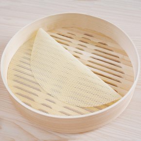 실리콘 찜기 깔개 18~30cm 시루밑 만두시트 깔개 채반