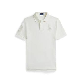 폴로 랄프 로렌 폴로 키즈 남아 8-18세 빅 포니 코튼 메시 폴로(CWPOKNIY8021707101)