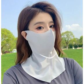 여성 여름 자외선차단 마스크 페이스 얼굴 햇빛가리개 야외활동 골프 (S40165800)