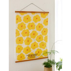 THINGS 에그플라워 패브릭 포스터 S M L