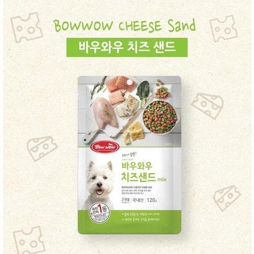 바우와우 치즈샌드 믹스120g(1)
